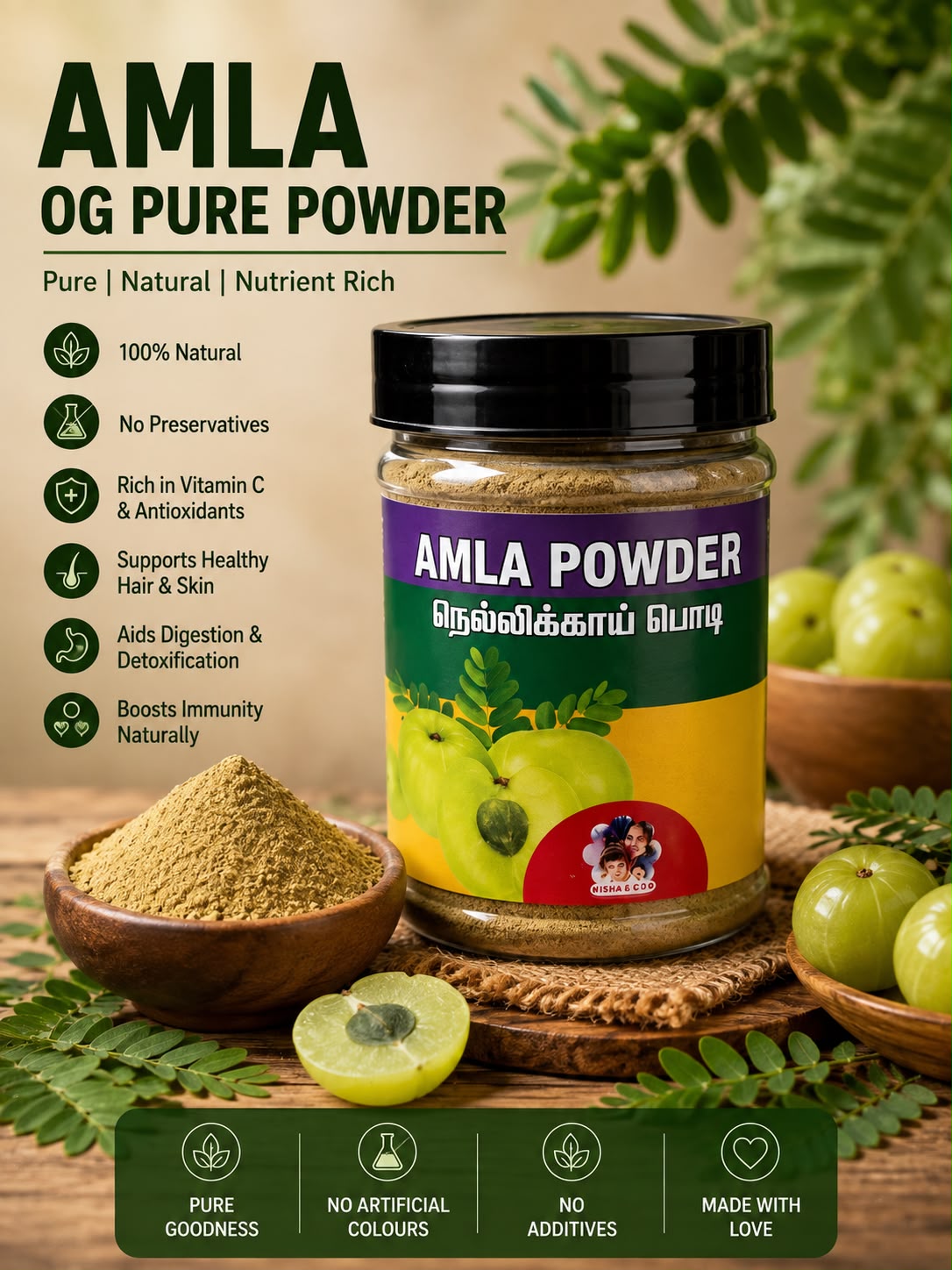 Amla OG Pure Powder | Pure Amla Powder
