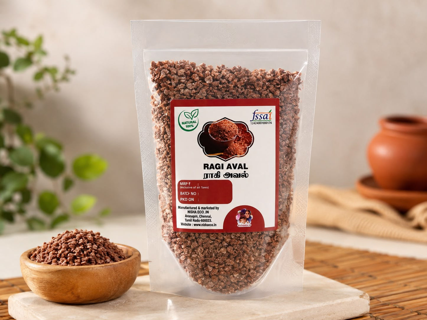 Ragi Aval (Finger Millet Aval ) 200g