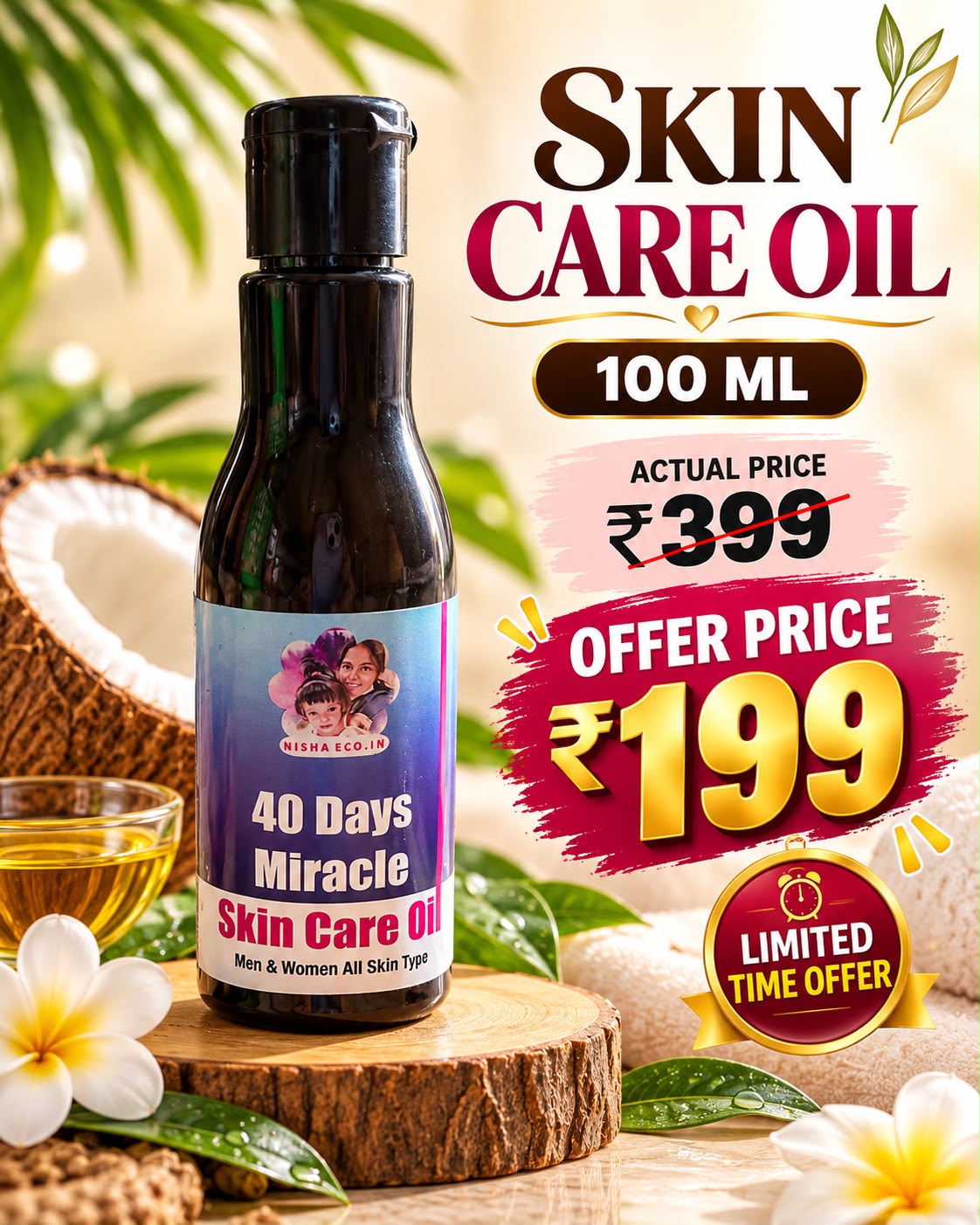 SKIN OIL ( 100ML)