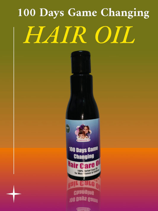 100 days game changing hair oil