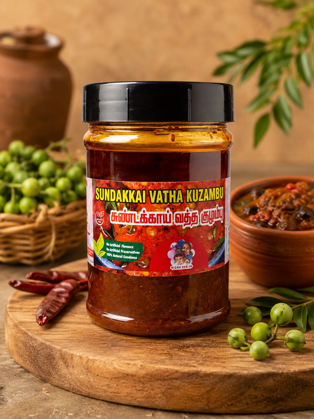 dry sundakkai vatha kuzhambu ( 200g)