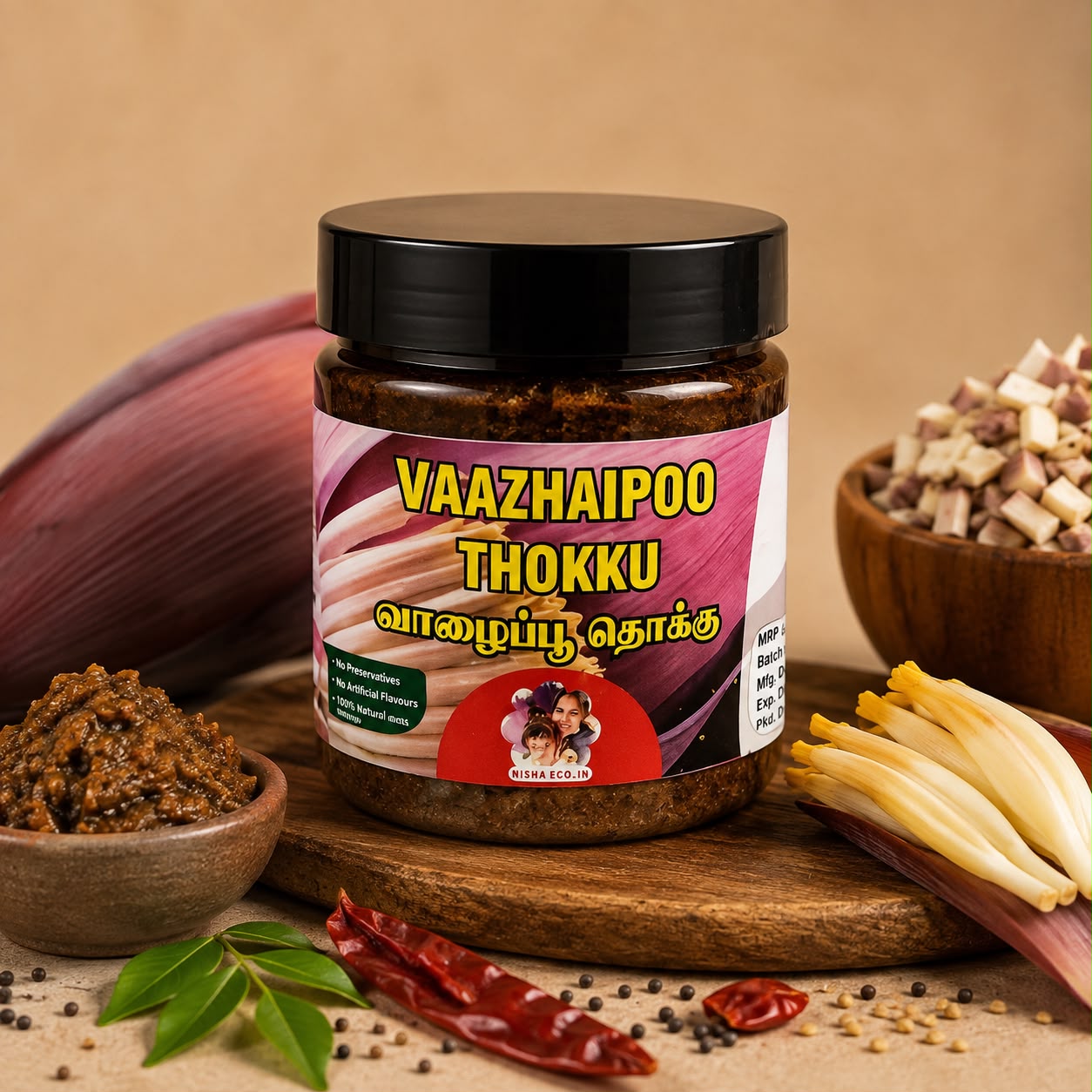 Vaazhaipoo Thokku  ( 200g )