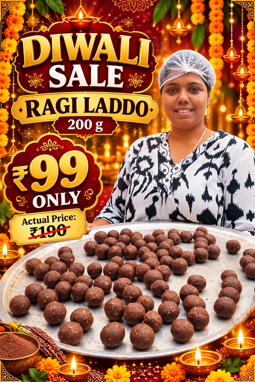 Ragi Laddo ( 200g)