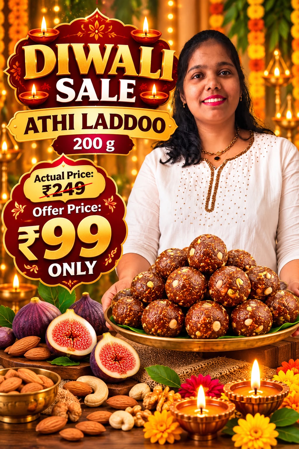 Athi Laddo ( 200g)