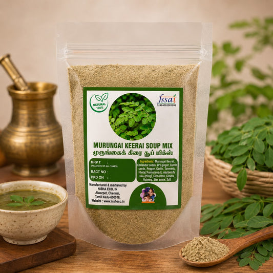 Murungai Keerai Soup Mix | Traditional Moringa Leaf Soup Mix